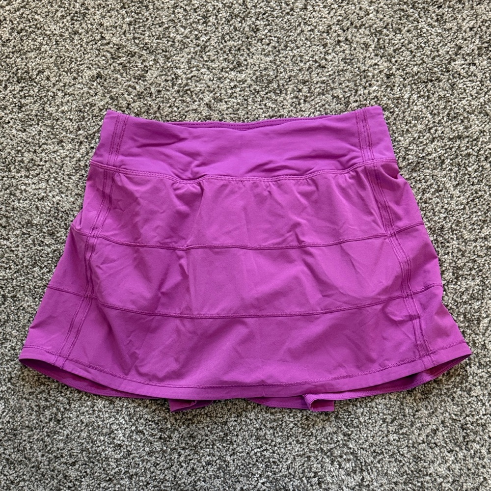 Lululemon Pace Rival Mid Rose Skirt Long - 4